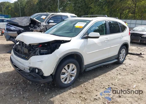 2014 Honda Cr-V Ex-L from USA, damaged, VIN 5J6RM4H78EL021960